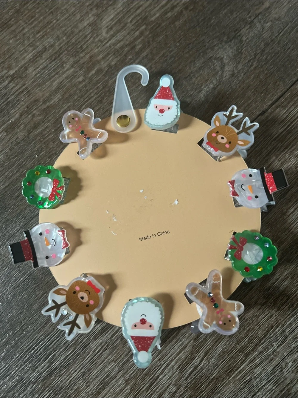 Piper K Christmas Hair Clips-Set of Two (20 Clips)